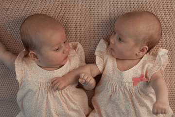 好听的双胞胎女宝宝名字精选