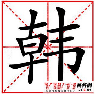 韩姓起名,韩姓名字大全